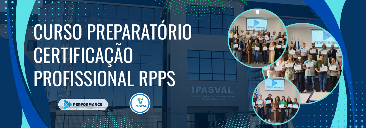 CURSO PREPARATÓRIO CERTIFICAÇÃO PROFISSIONAL RPPS